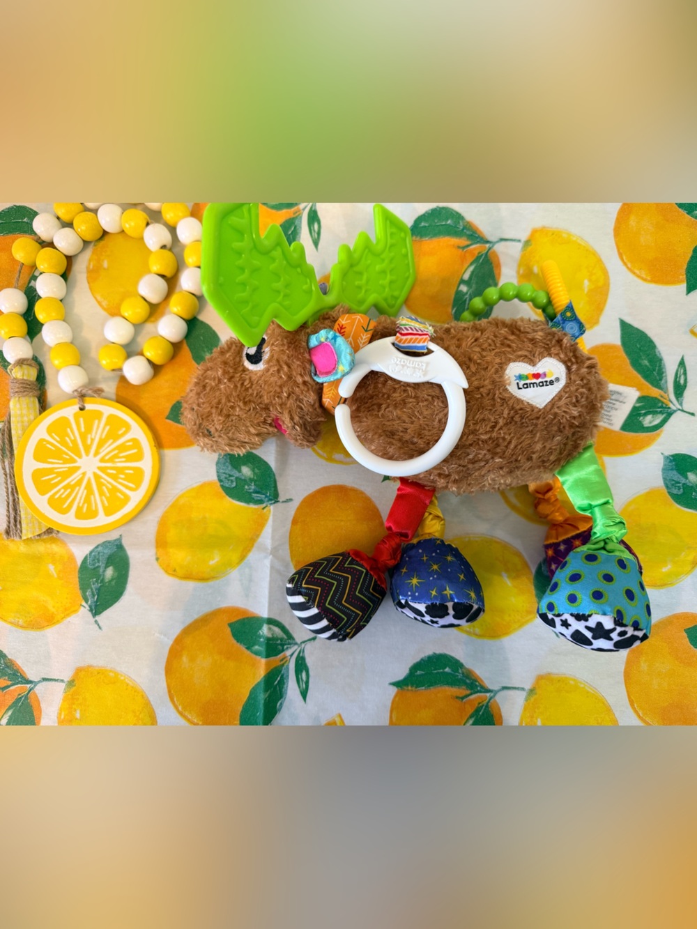 10/$25 • Lamaze Mortimer‎ Moose Clip & Go Baby Toy
